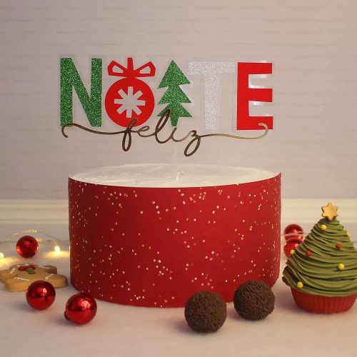 Bolo decorado para o natal: +77 ideias incríveis para sua festa natalina -  Entre na Festa® | Blog de Festa com Dicas, Ideias e Inspirações