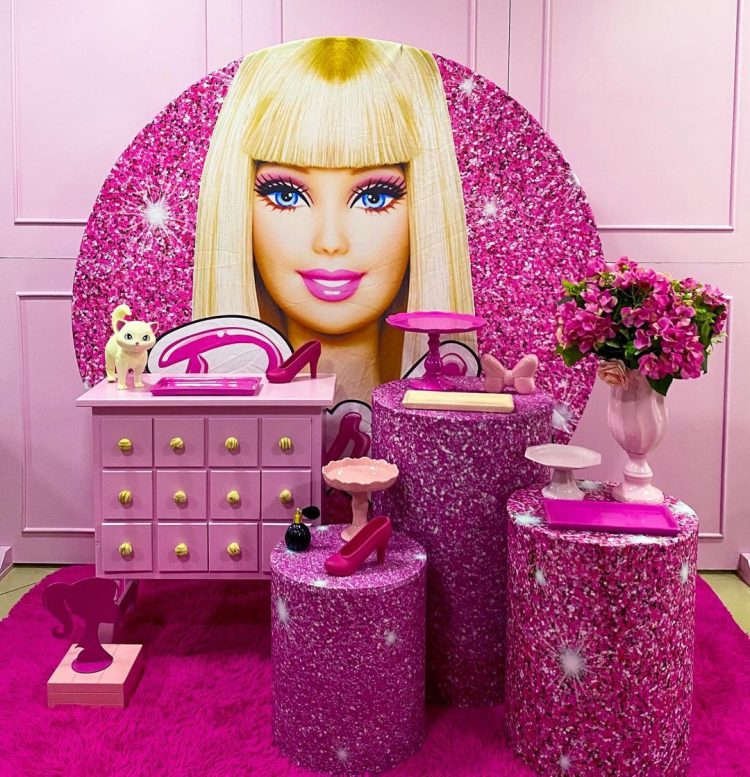 decoracao festa barbie