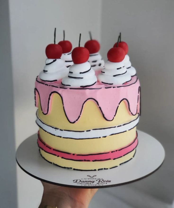 Parece desenho, mas é de comer: Cartoon Cake vira trend da confeitaria